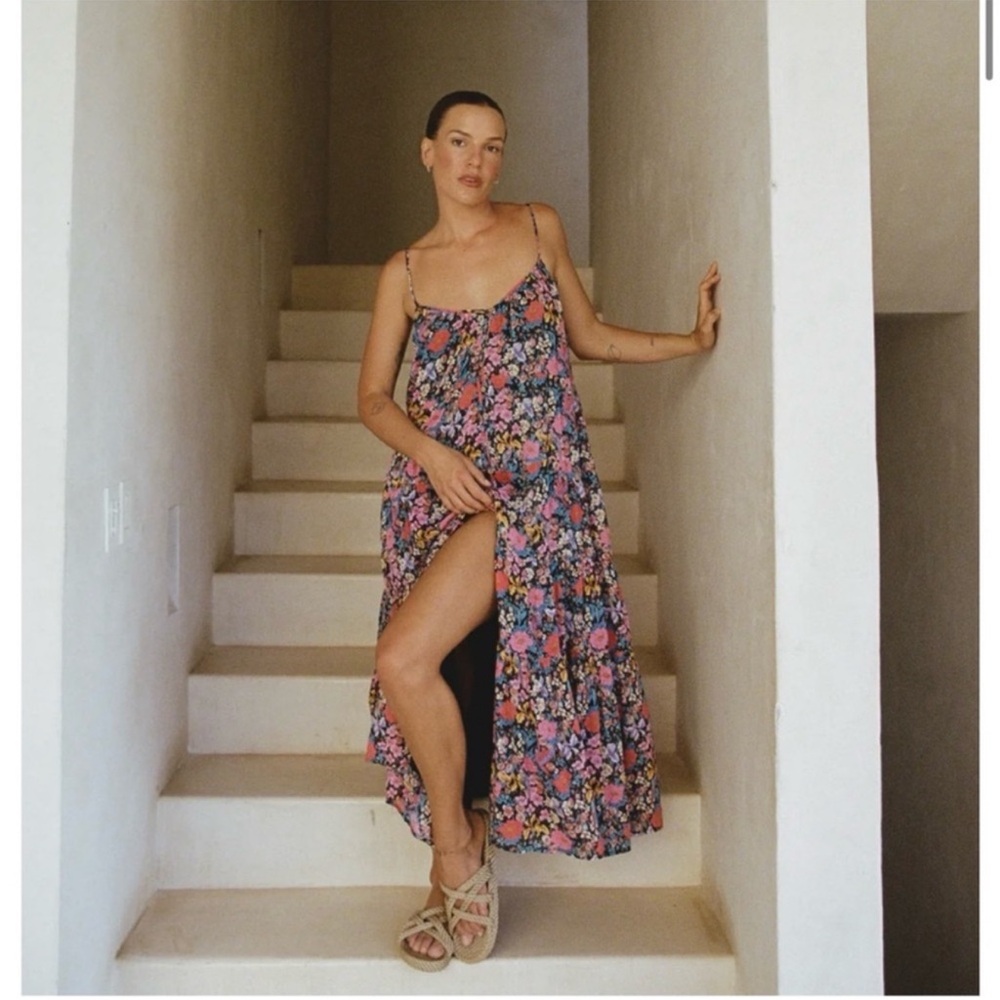 RESERVED Spell Last Drinks Strappy Dress Size Small - Picture 3 of 16